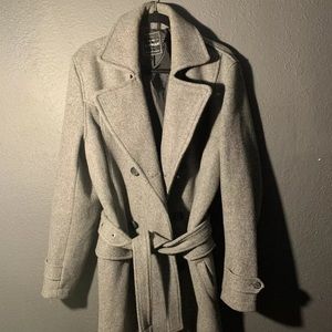 Topman Wool Peacoat